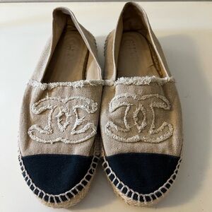Chanel Espadrilles. Classic Chanel style. Size 37.